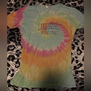 Lake George Tie-Dye Short Sleeve Tee